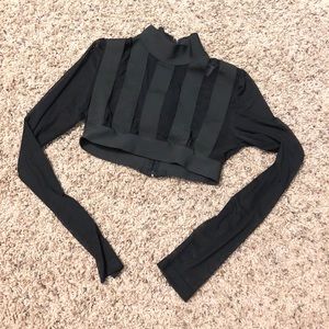 IHeartRaves mesh long sleeve